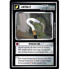 Decipher Star Trek CCG 1E AU Alternate Universe Ophidian Cane 4R