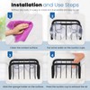HLOOL Sponge Holder for Kitchen Sink with Suction Cups, Kitchen