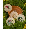 RHS The Royal Horticultural Society Embroidery Hoop Decoration Kit, Summer
