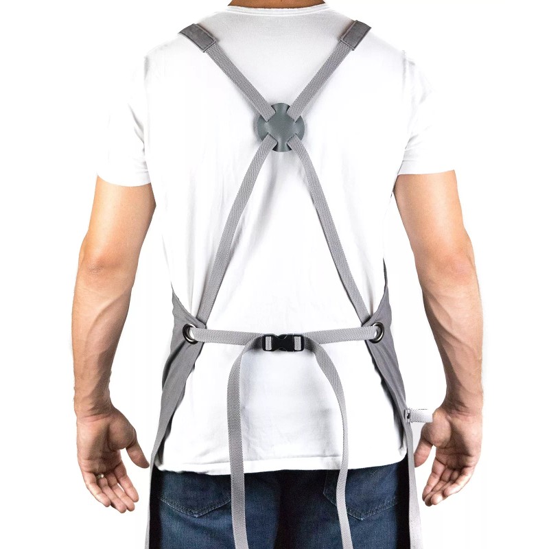 Hudson Durable Goods - Professional Grade Chef Apron for Kitchen,