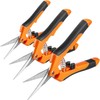 GROWNEER 3 Packs 6.5 Inch Pruning Shears Gardening Hand Pruning