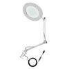 10X Magnifying Glass with LED Light Flexible Arm Brightness Adjustable