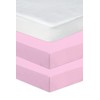 Next To Me Compatible Crib Fitted Sheets 3Pcs Set (83-85