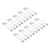 PATIKIL 53x19mm Downlight Spring Clips, 20 Pack Emitting Diode Recessed