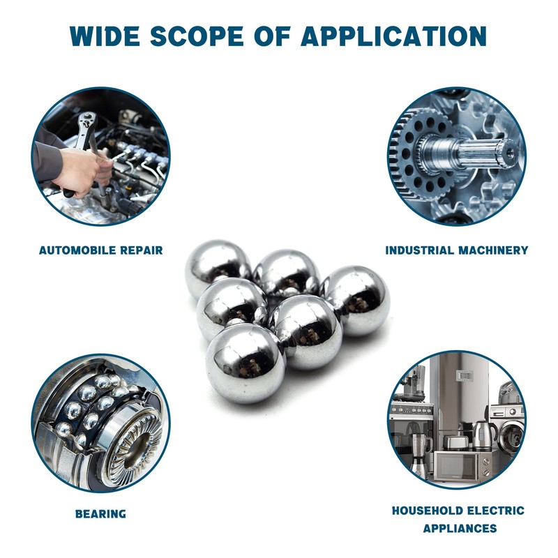 2pcs 2" Inch Chrome Steel Bearing Balls (51mm)