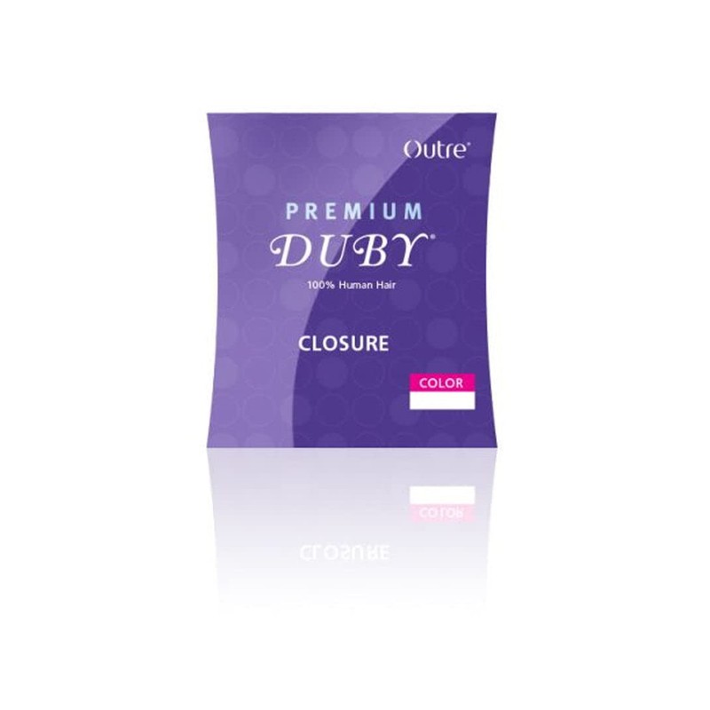 Outre premium duby human hair closure #27