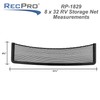 RecPro RV Storage Net | Stretchable Mesh Cargo Net with