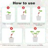 Ouligay 40pcs Plant Training Clips, Plastic Plant Clip, Lst Clips