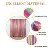 ShiDianYi Rainbow Backdrop Curtains 4FTX10FT Sequin Backdrops 2 Panels Colorful