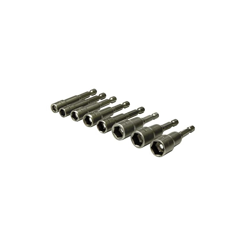 Rolson 30412 8pc Magnetic Nut Driver Set