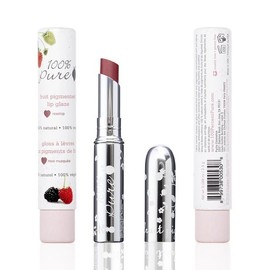 (100프로퓨어)퓨어 프루트 피그먼티드 립 글레이즈 2.5g (100% Pure) Pure Fruit Pigmented Lip Glaze 2.5g