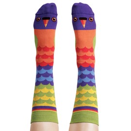 Wilson Payne Down Under Socks - Rainbow Lorikeet, 8-11