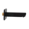 G1/2 Copper Bathtub Faucet Concealed Seamless Bathroom Tub Spout for