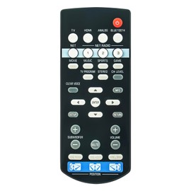 ALLIMITY FSR86 ZP80780 Remote Control Replacement fit for Yamaha Audio Receivers SRT-1500 YSP-1600 FSR86-ZP80780