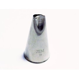 JEM Small Petal/Ruffle Piping Nozzle, Decorating Tip, no. 59