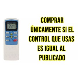 Control Compatible Con Iceco Freyven Ictc-hw-12c2 Minisplit Color Blanco