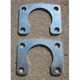 Big Bearing Old-Style 1/2" Heavy Duty Axle Retainer Plates for Ford 9" - 1 PAIR - (3/8" Thick)