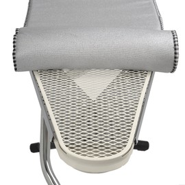 Mabi® 702 Bügelbrettbezug – Kettler KETTtex Alu-Bügelbezug 138 x 38 cm – Dampfbügelgeeignet – Gegenbügeleffekt – Hitzebeständig – Langlebig – Stromsparend