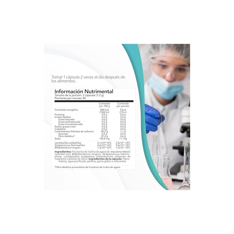 NIN Zenbiotico RNL- Antes Simbin RNL - Suplemento Alimenticio -