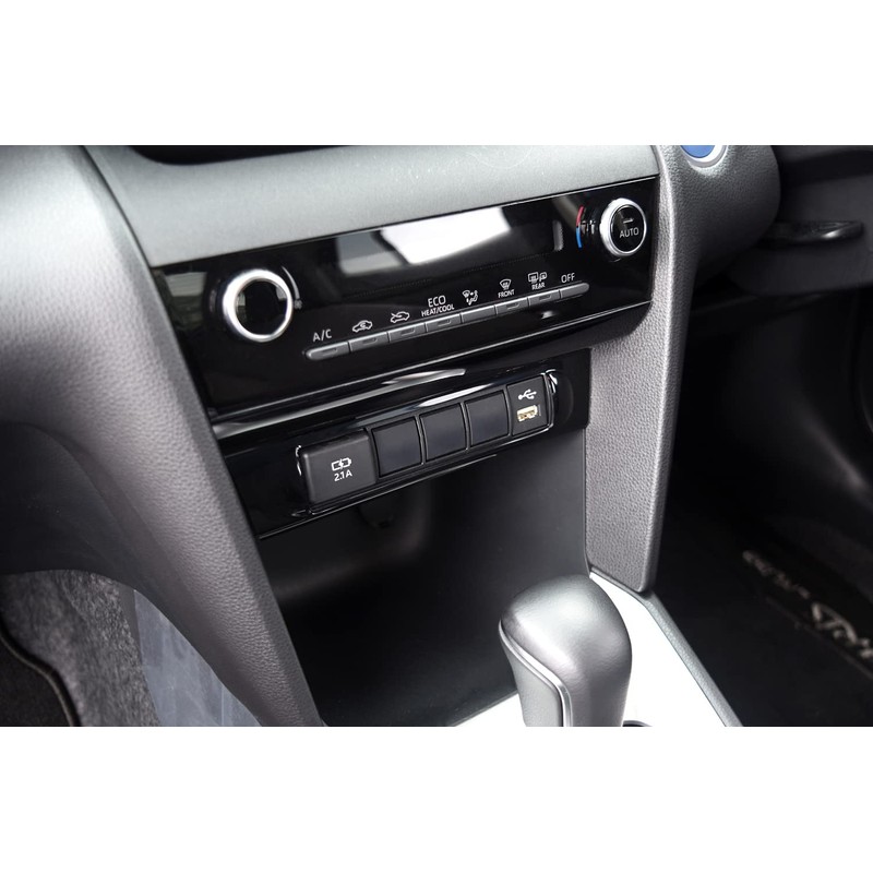 SecondStage T591BLK Toyota YarisCross Center Garnish Lower Piano Black