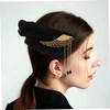 Healeved Hair Accessories for Girls Plume Hair Clips Large Hair