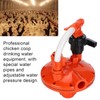Chicken Water Dispenser Pressure Regulator, 2 Way Recoil Pressure Regulator