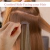 Prasacco Pack of 40 Hair Extensions Clips, Wig Clips, Hair