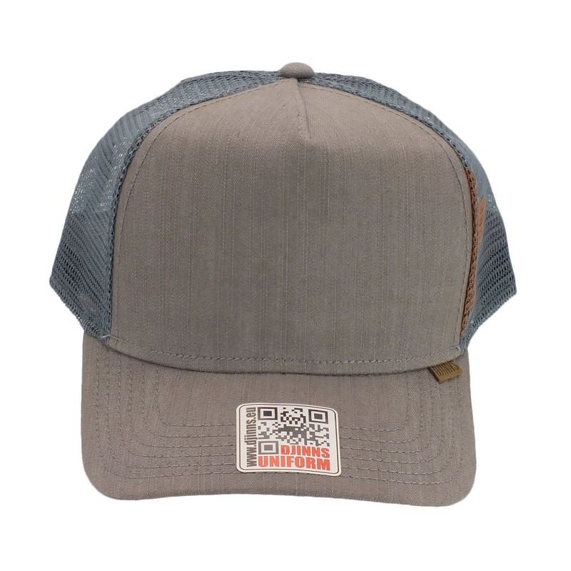 DJINNS - Linen 2014 (grey) - High Fitted Trucker Cap