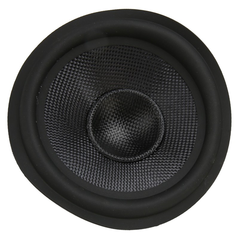 Speaker Cone Drum Paper 1 Inch Inner Diameter Rubber Surround