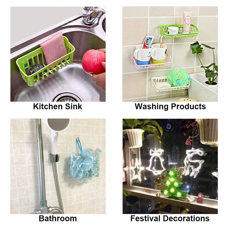 LuluEasy 12 Pieces 1.2 inch Small Clear Suction Cups for