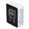 CO2 Detector Portable Battery Operated Temperature Humidity Meter Air Quality
