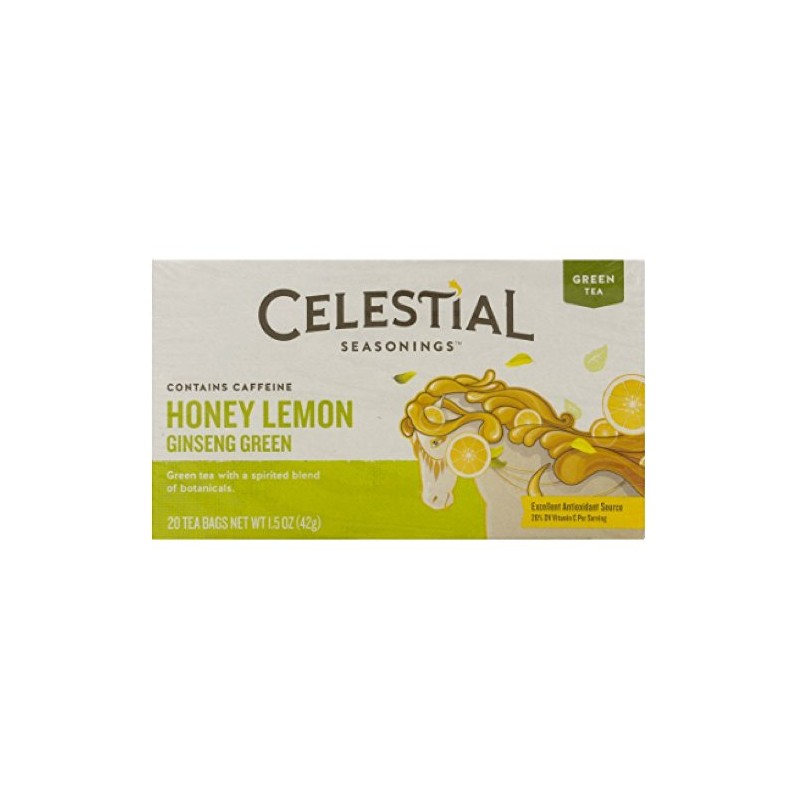 Celestial Seasonings Tea Grn Hny Lmn Gsng
