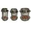 4 inch Glass Reflux Column Section with Copper Bubble Plate