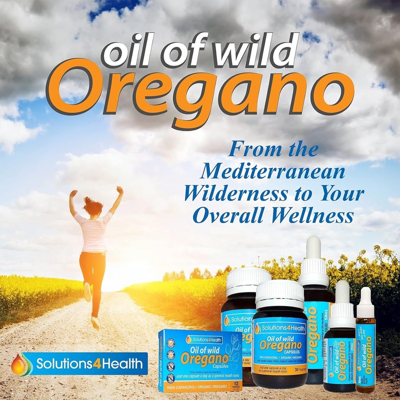 Solutions 4 Health Oil of Wild Oregano Lozenge Drops Honey
