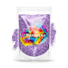 MARBLERS Twinkle Glitter [Light Purple] 3oz (85g) | Fine | Non-Toxic, Vegan, Cruelty-Free | Face, Body, Eyeshadow, Hair, Festival, Party Makeup | Nail Art, Polish | Resin, Tumbler, Slime, Craft