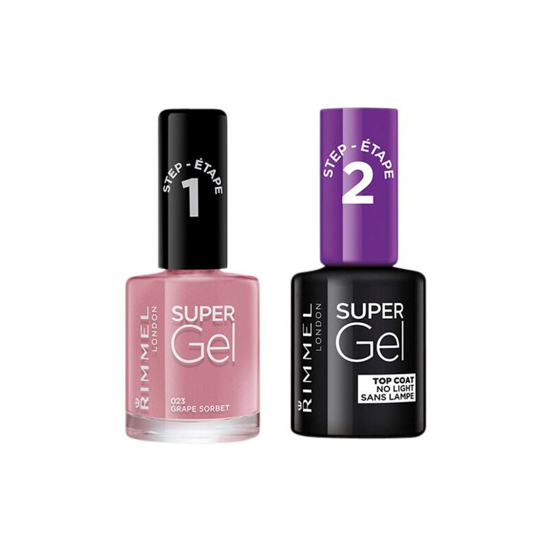 Rimmel Super Gel Nail Polish 023 Grape Sorbet