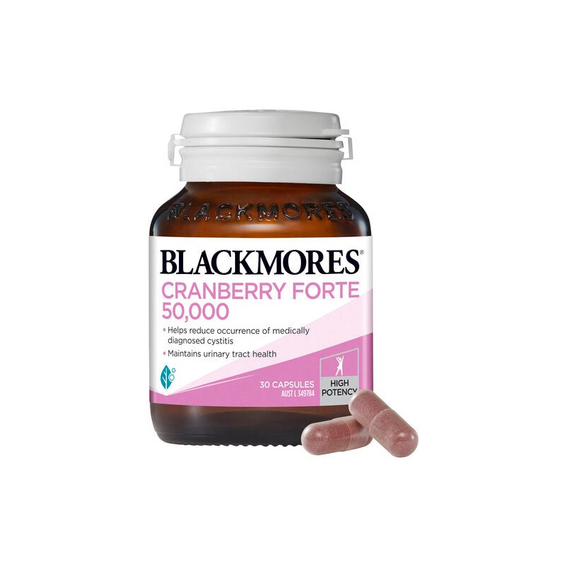 Blackmores Cranberry Forte 50000mg 30 Capsules