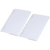 2pcs Skimmer Assembly Plastic Replacement Swimming Pool Gate Weir Baffle