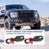 Front Tow Hook Shackle Mount Kit Compatible with Ford F150