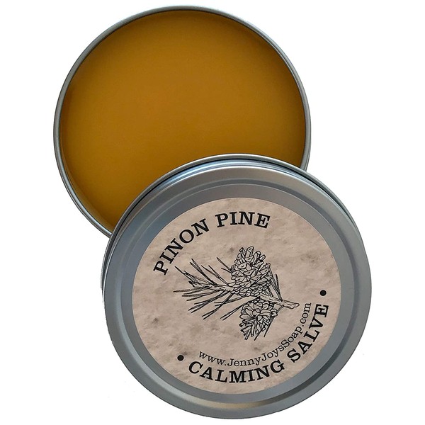 Pinon Calming Pine Salve - Soothing Skincare of the Southwest. Dry Skin Irritations Hand and Feet Care with Lavender & Chamomile 4oz