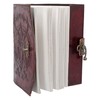 Nemesis Now Baphomet Leather Journal 15x21cm, Leather Cover, Red, 156