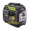 Unbranded RYOBI RYI2000GRA Watt Gasoline Digital Inverter Generator Knob Replacement