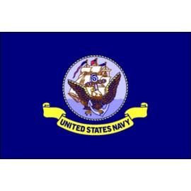 Navy Flag 3X5 Foot SolarMax Nylon