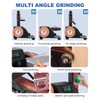 Mini Electric Belt Sander, Variable Speed Desktop Grinder for Knife