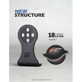 Brighton Attachment, Ultra Lightweight, Carbon Cycle Computer Mount, Dedicated Attachment for Bryton (For Brighton Repair)