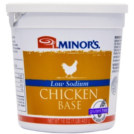 Minor's Chicken Base, Low Sodium, 16 Ounce