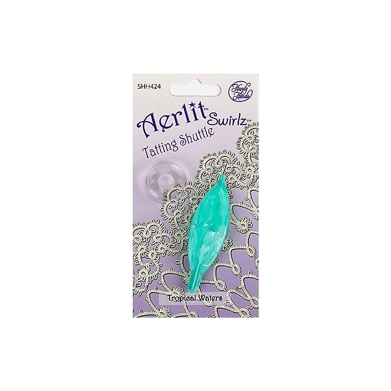 Handy Hands Aerlit Tatting Shuttle with 2 bobbins – SHH424,