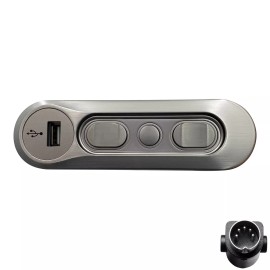 Kaidi 5 Button 5 Pin Power Recliner Switch Lift Chairs Hand Control Model KDH127H-001