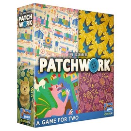 Lookout Games Patchwork Board Game (Revised Edition) - Interactive Quilting Puzzle Strategy Game, Family Fun for Kids & Adults, Ages 8+, 2 Players, 30 Minute Playtime