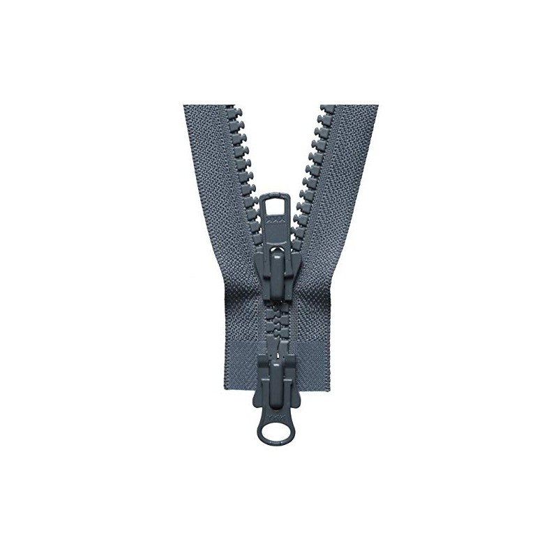 YKK Two Way Slider Zip, No. 578 Dark Grey, 71